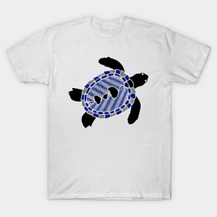 Aboriginal Art - Sea Turtle T-Shirt